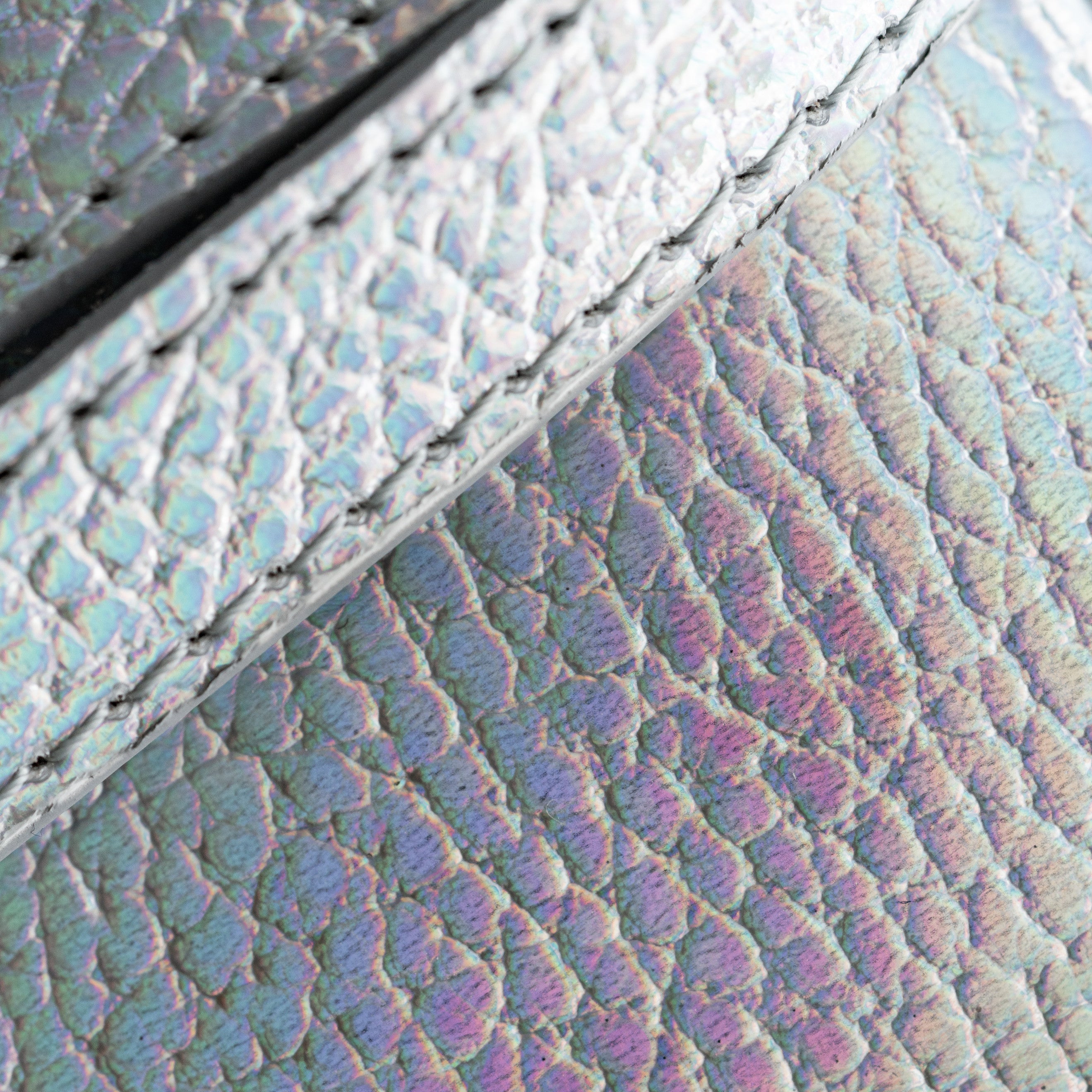 Disco Leder , schimmernde Ledertasche, kleine Tasche silber metallic, silberne tasche klein Handytasche zum Umhängen silber