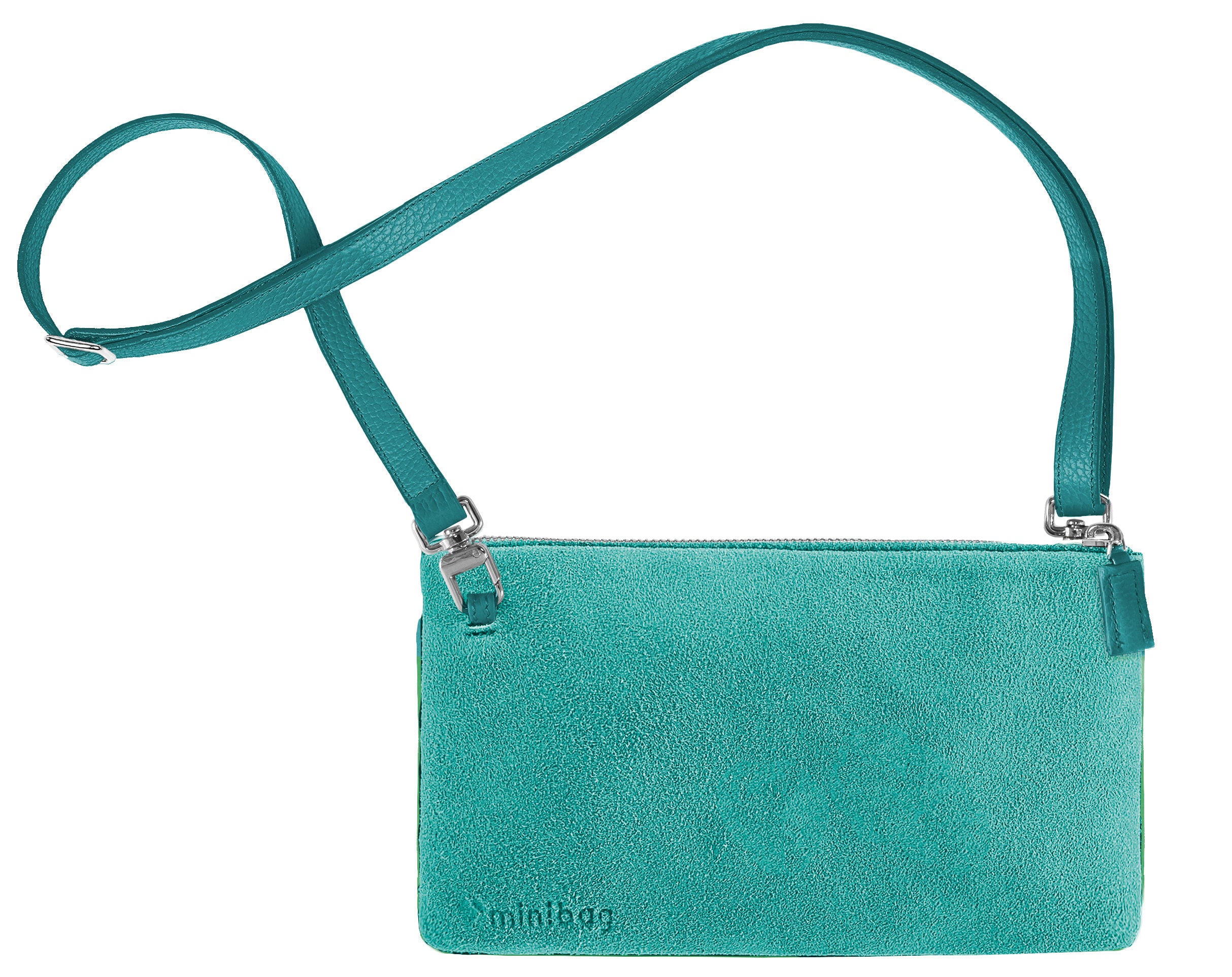 minibag velour türkis