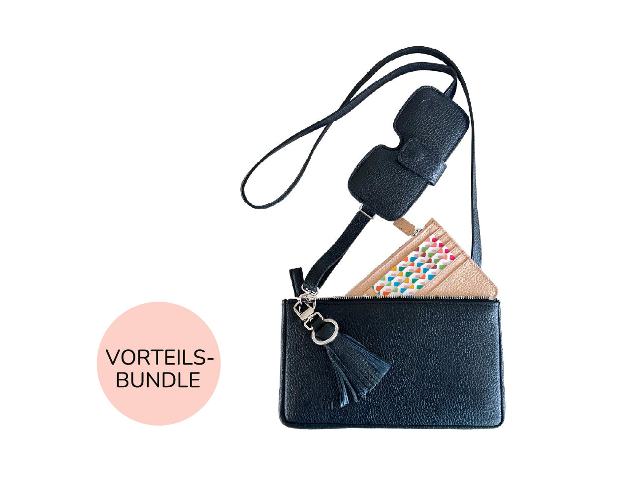 minibag navy Smart bundle + gratis Schlüsselanhänger