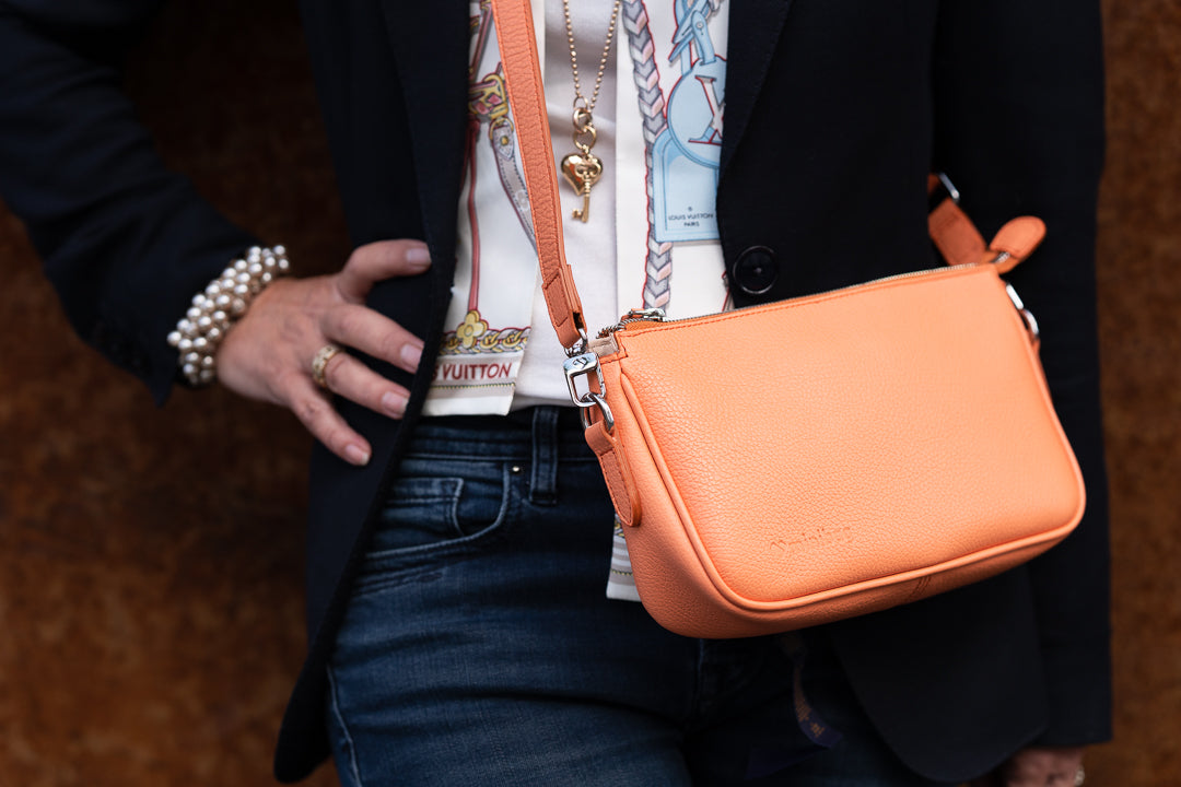 minibag Kate in peach 