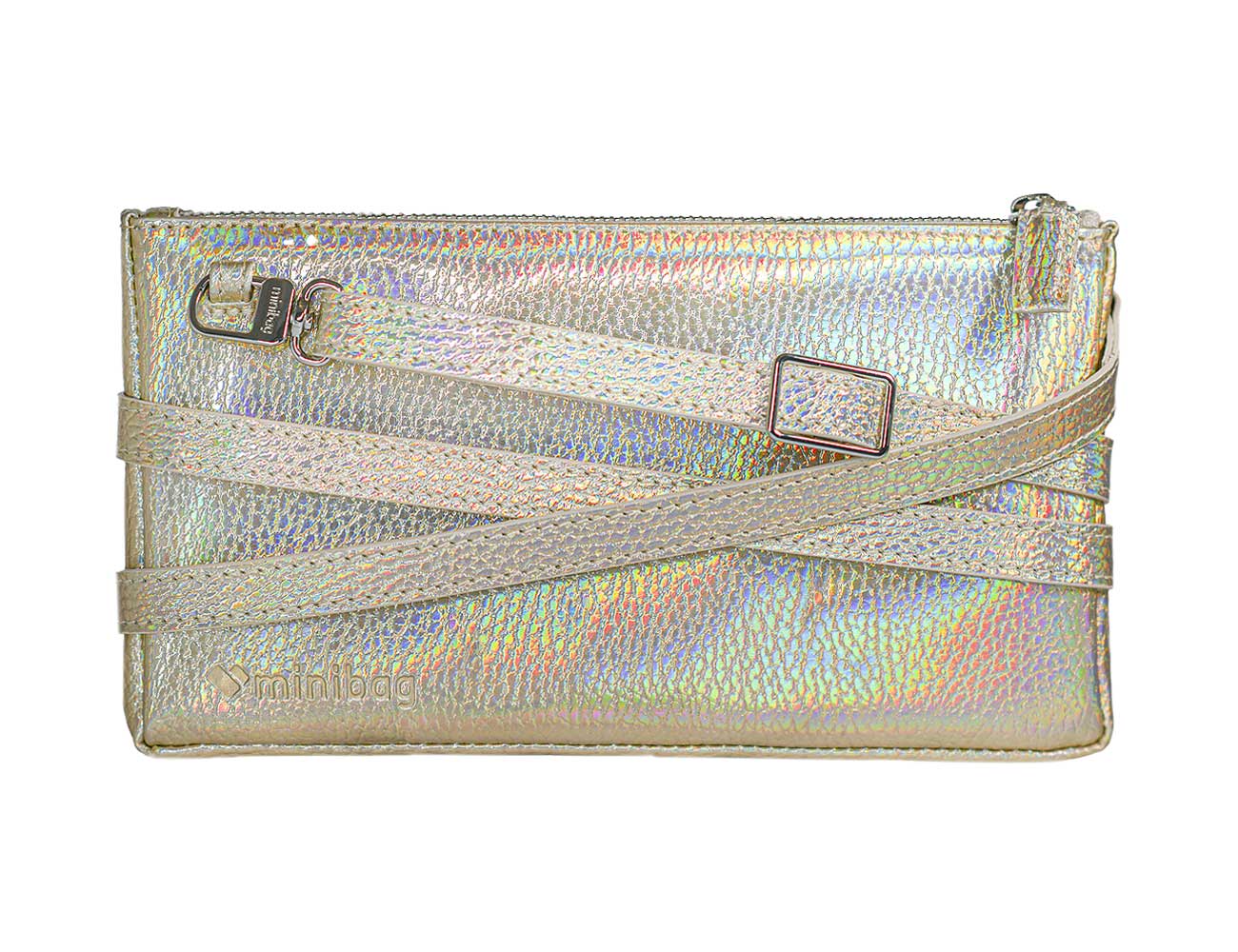 minibag disco metallic gold