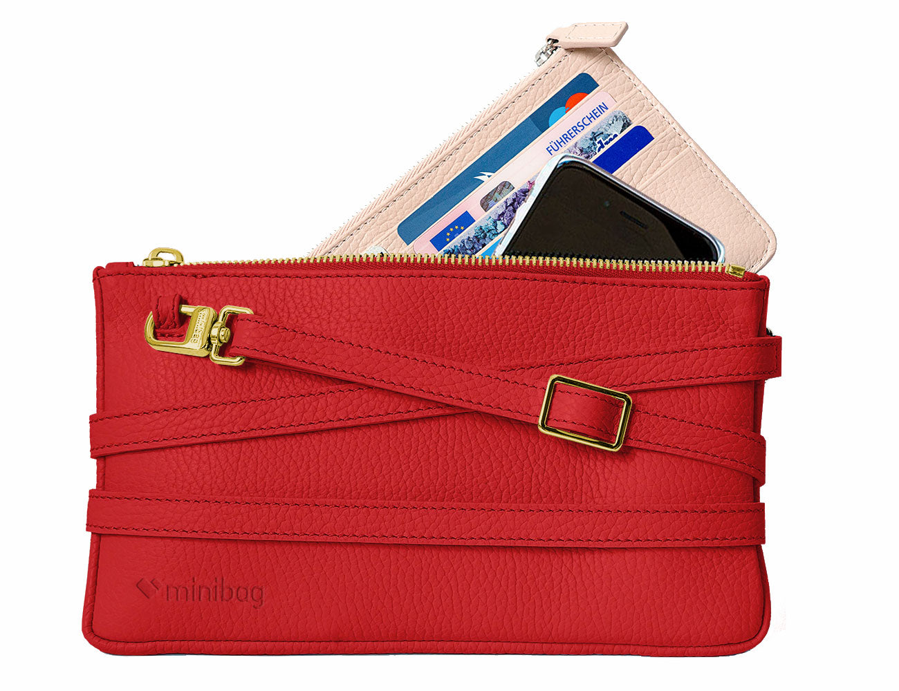 minibag rot GOLD & Wallet