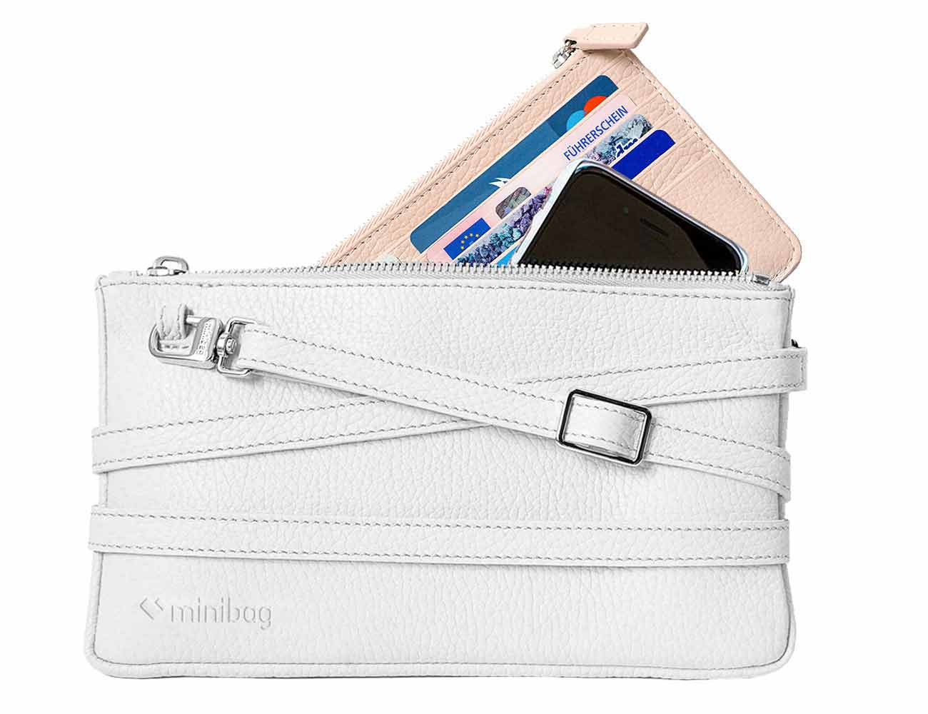 minibag ivory & Wallet