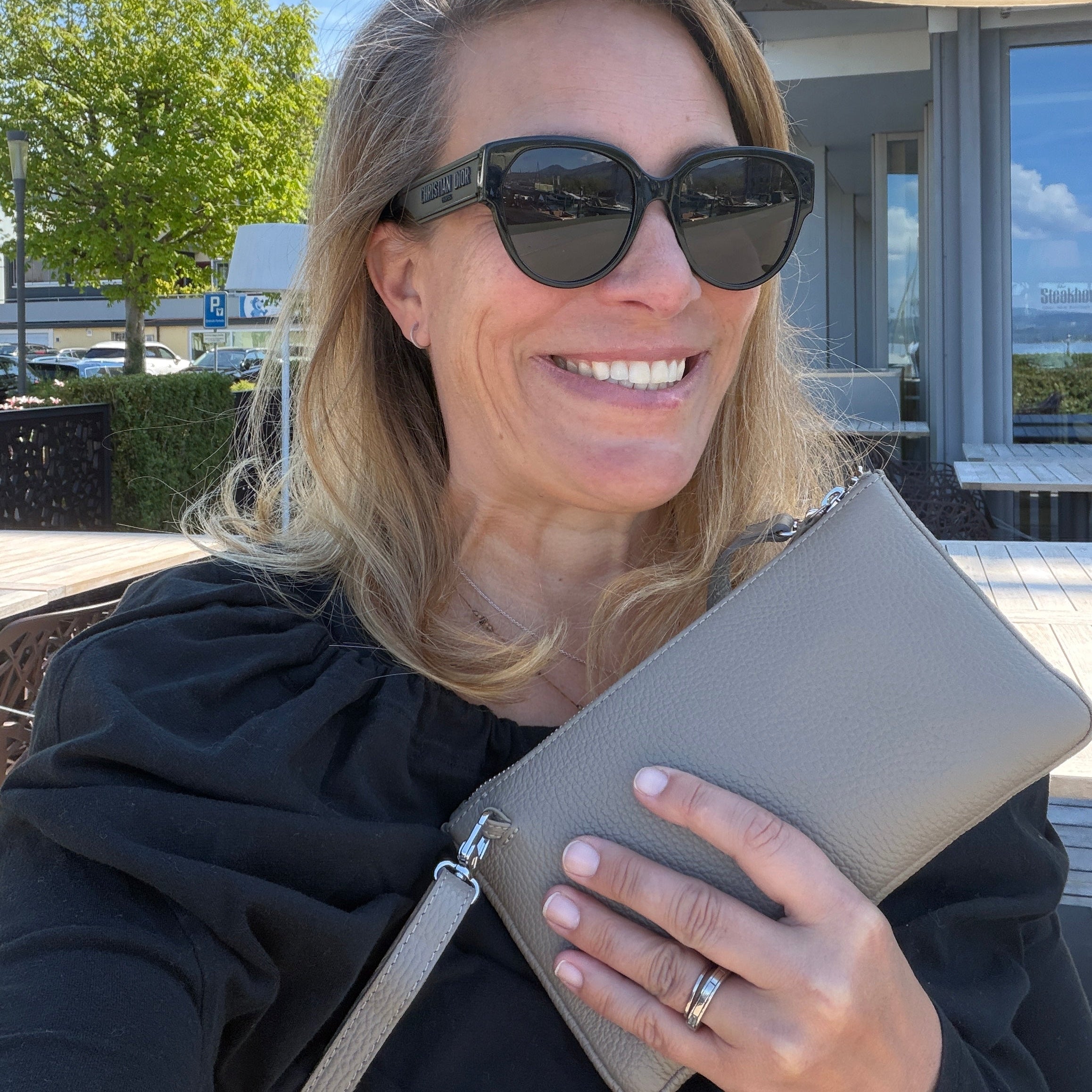 kleine Tasche taupe, minibag taupe, mini bag taupe, beige crossbodytasche, mini bag beige, minibag beige