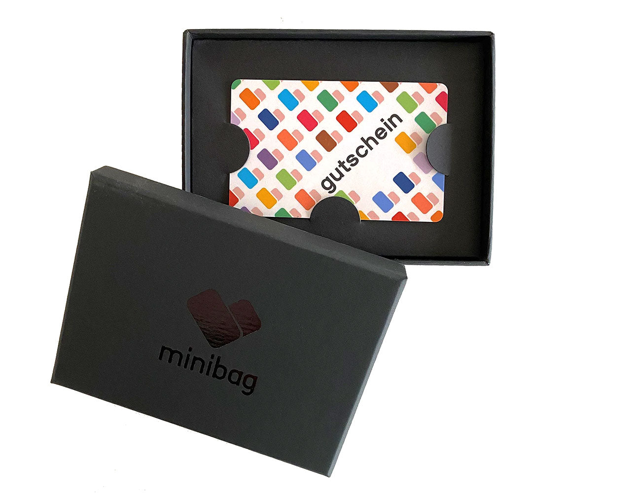 minibag Gutschein, Geschenkgutschein, Taschengutschein, Gift card, minibag Giftcard, minibag