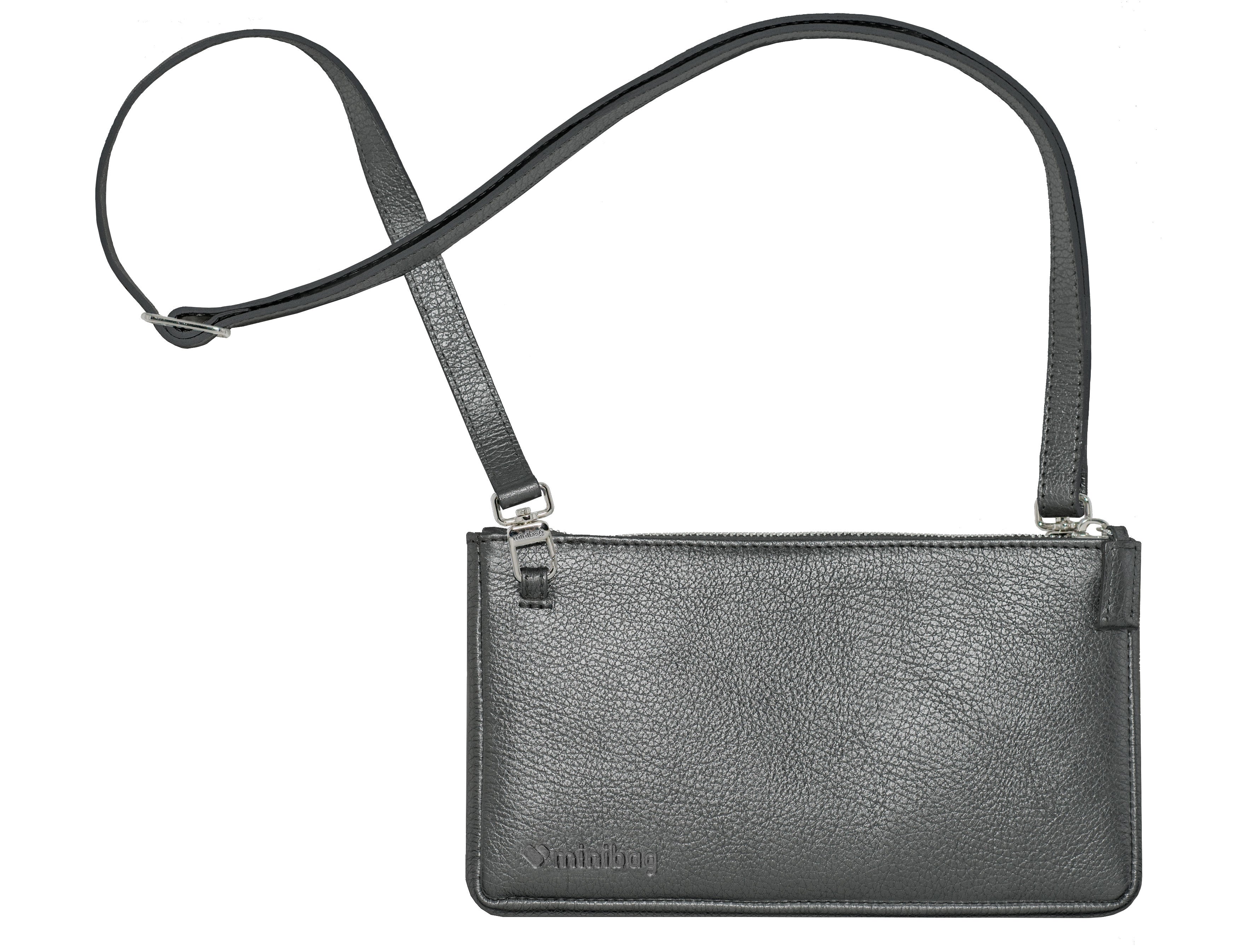 minibag metallic – kleine Tasche mit großem Glanz-Effekt