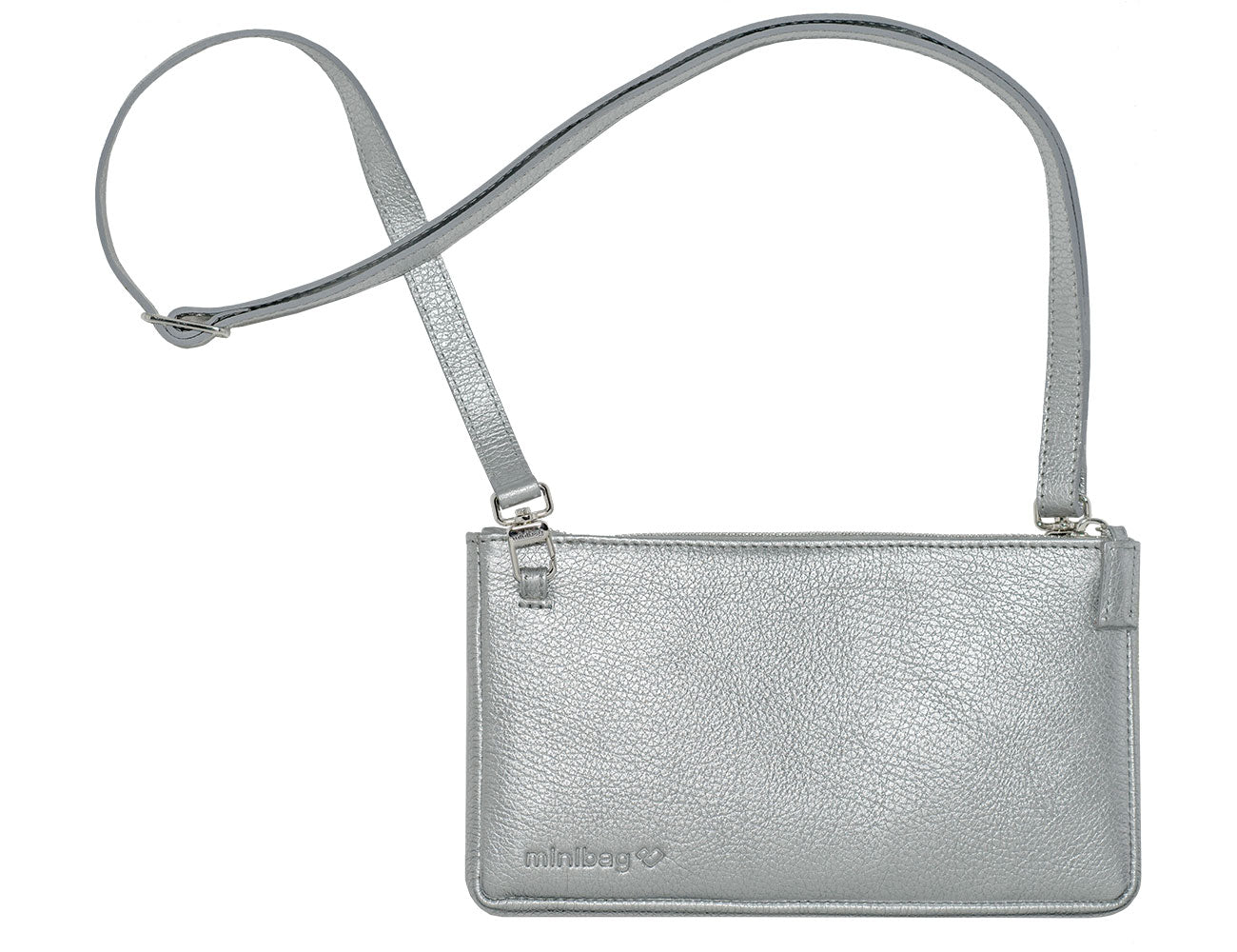 minibag metallic – kleine Tasche mit großem Glanz-Effekt