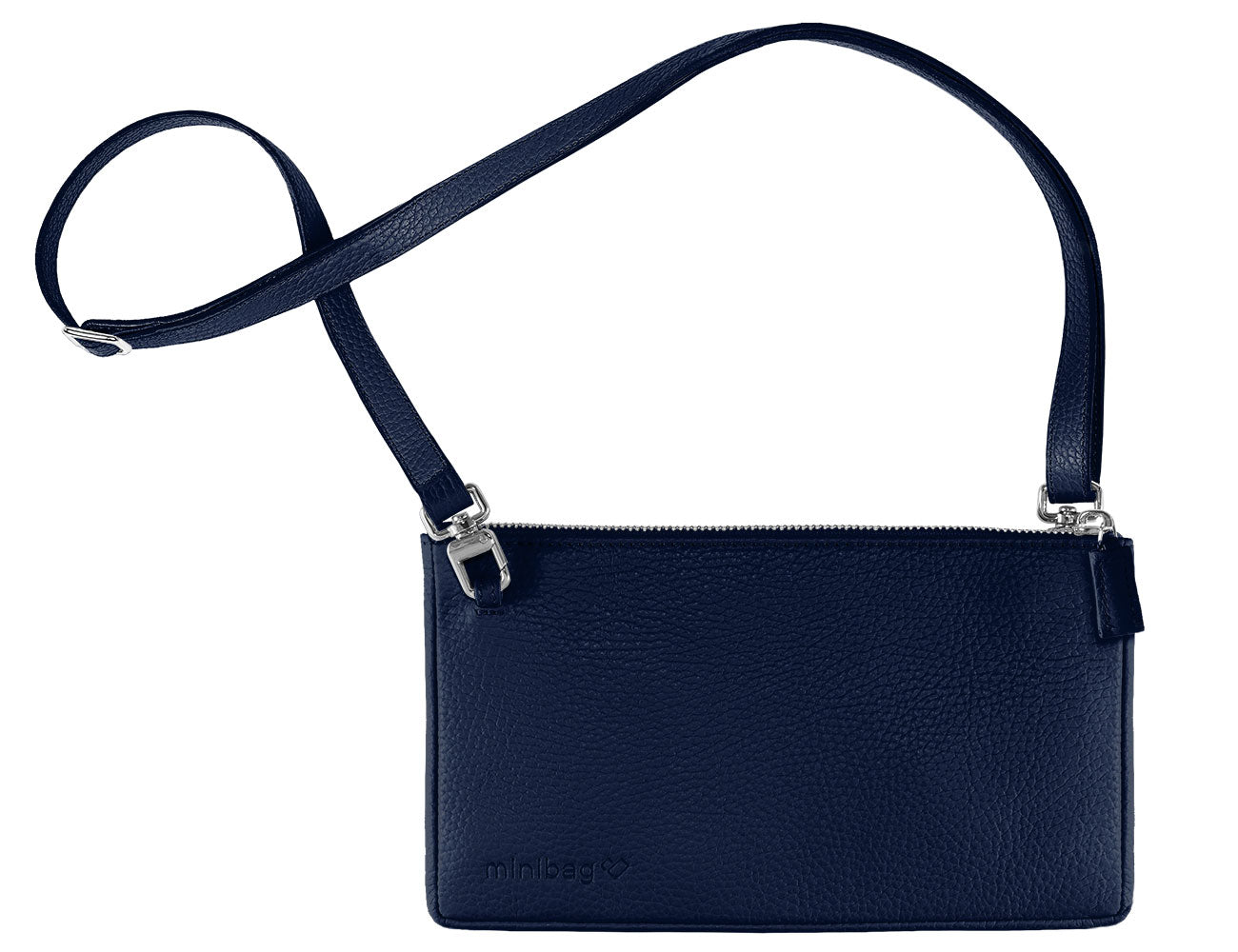 minibag navy, Ledertasche dunkelblau, Geldtasche zum Umhängen, Umhängetasche dunkelblau, minibag