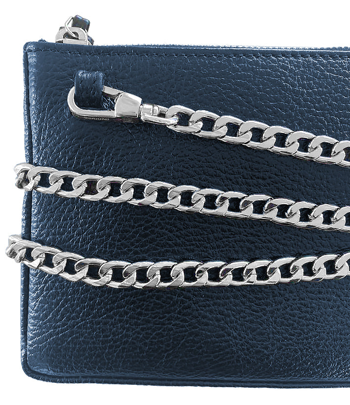 minibag metal chain, Metallkette für Taschen, minibag accessoires, minibag navy, minibag