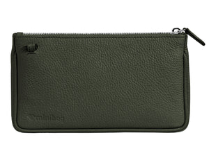 minibag PLUS in forest, Ledertasche dunkelgrün, Clutch dunkelgrün, Umhängetasche dunkelgrün, minibag